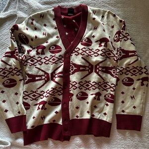 Star Wars men’s cardigan, medium